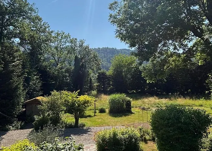 Charmante Vue Sur Les Montagnes *
